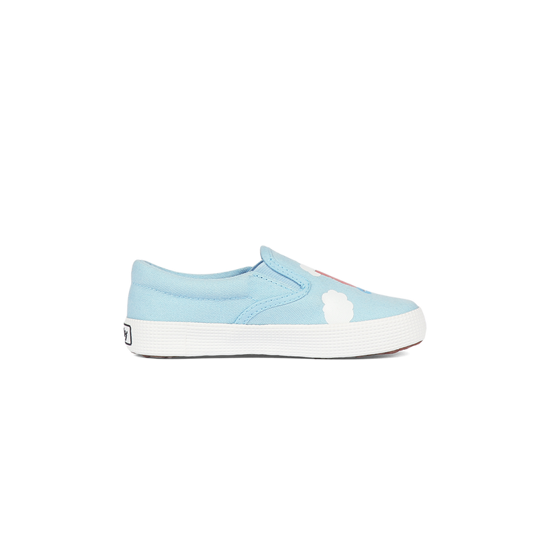 Superga X Slimy Oddity Junior 2350 Be Gentle Light Blue Cloudy