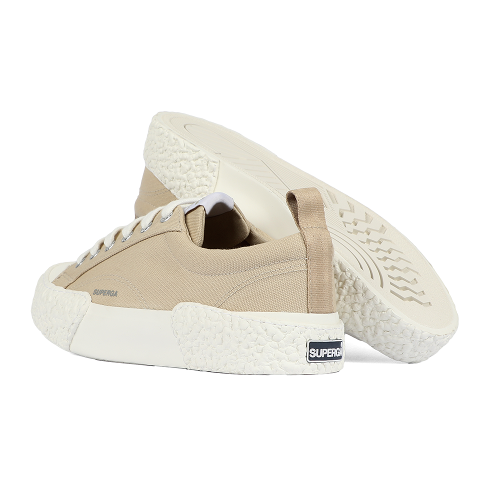 Superga 2660 Stripe Big Bumpers Beige Light Off White