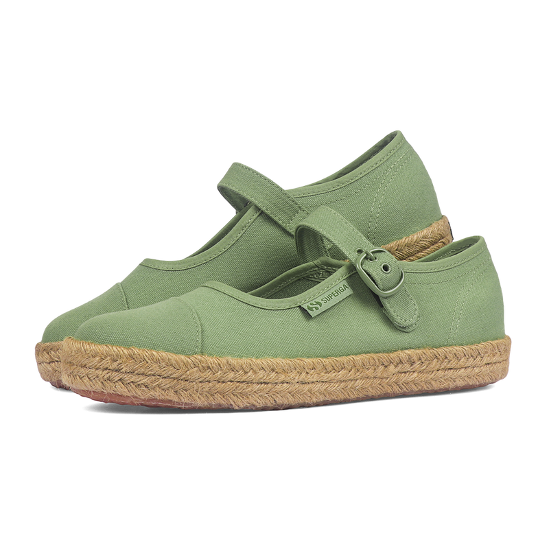 Superga x Drea Chong 2601 Mary Jane Green Safari Superga Malaysia