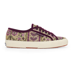 Superga 2750 Tapestry Beige Purple Off White