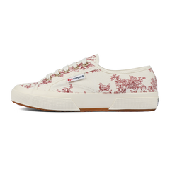 Superga 2161 Toile De Jouy Beige Natural Red