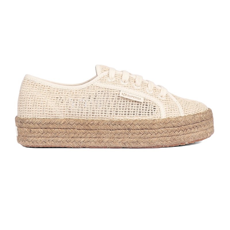 Superga linen top