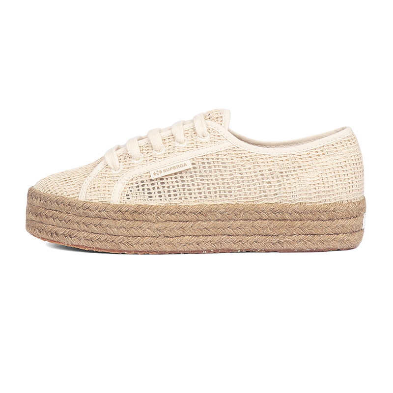 Superga 2730 Rope Organic Macrame Beige Raw Superga Malaysia