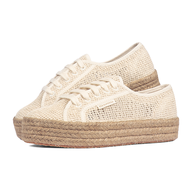 Superga 2730 Rope Organic Macrame Beige Raw Superga Malaysia
