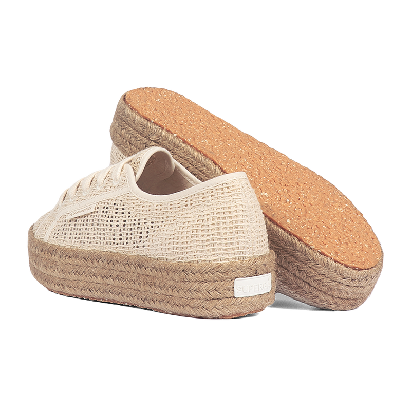 Superga 2730 Rope Organic Macrame Beige Raw