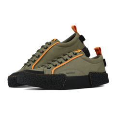 Superga 2660 Stripe Big Bumpers Tape Green Safari Orange Blazing Full Black