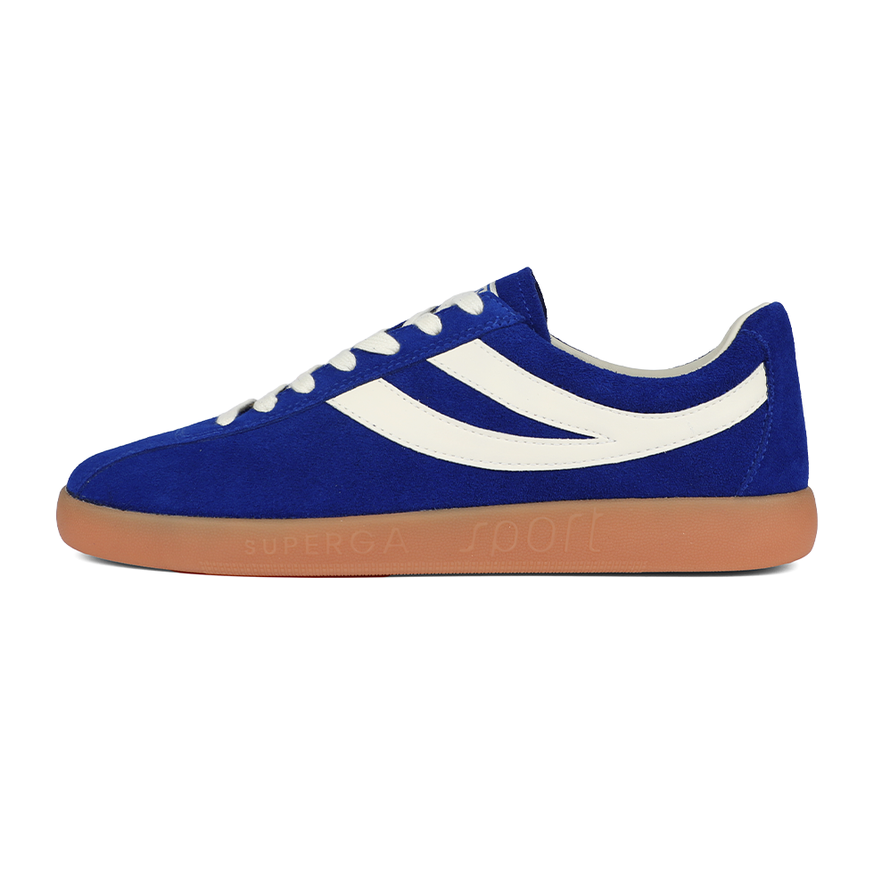 Superga 1960 Carri Sport Blue White Mastic Gum