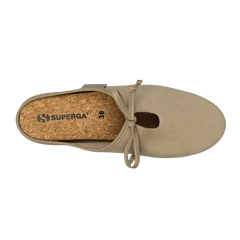 Superga 2445 Ballerina Mule Suede Beige Fog