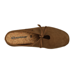 Superga 2445 Ballerina Mule Suede Brown Brique