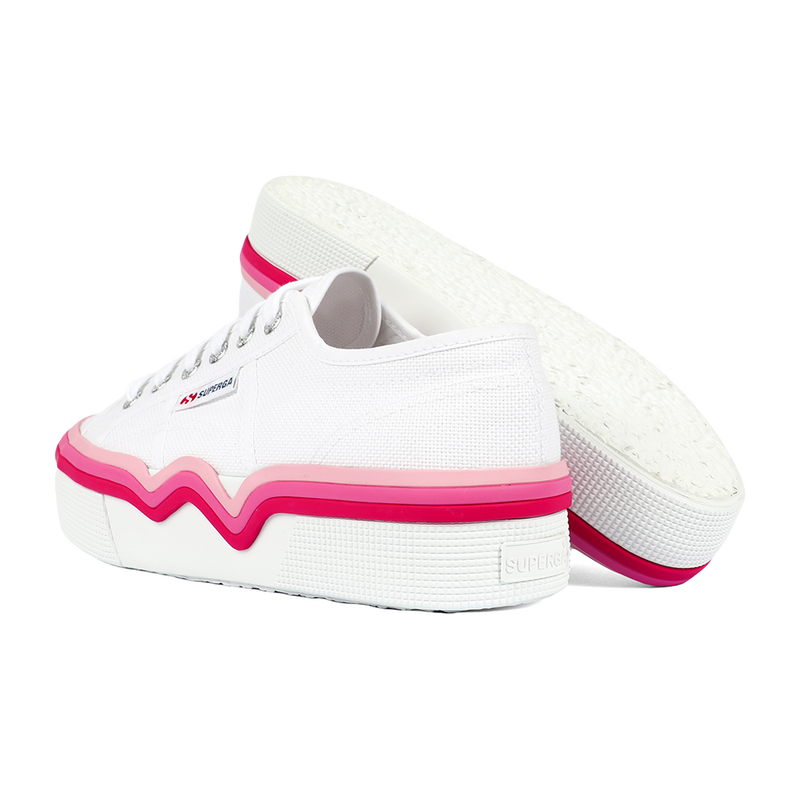 Superga 2740 Liquify Stripes Shaded Pink