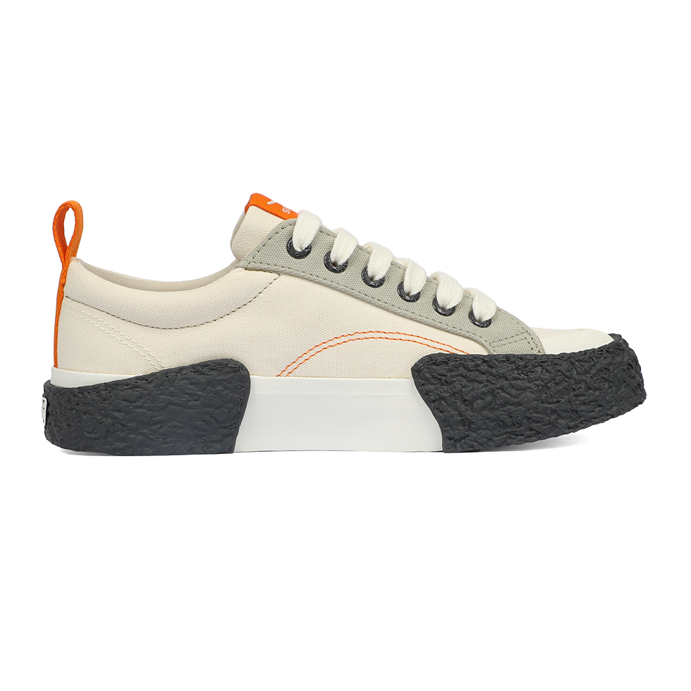 Superga 2660 Stripe Big Bumpers Block Beige Gesso Grey Magnet