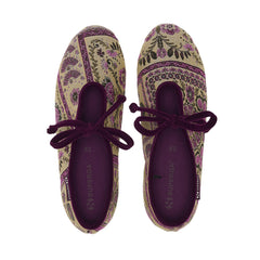 Superga 1997 Ballerina Tapestry Beige Purple