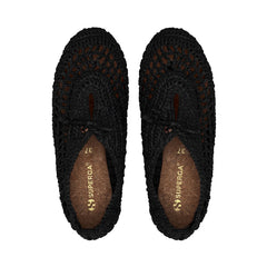 Superga 3021 Crochet Ballerina Black