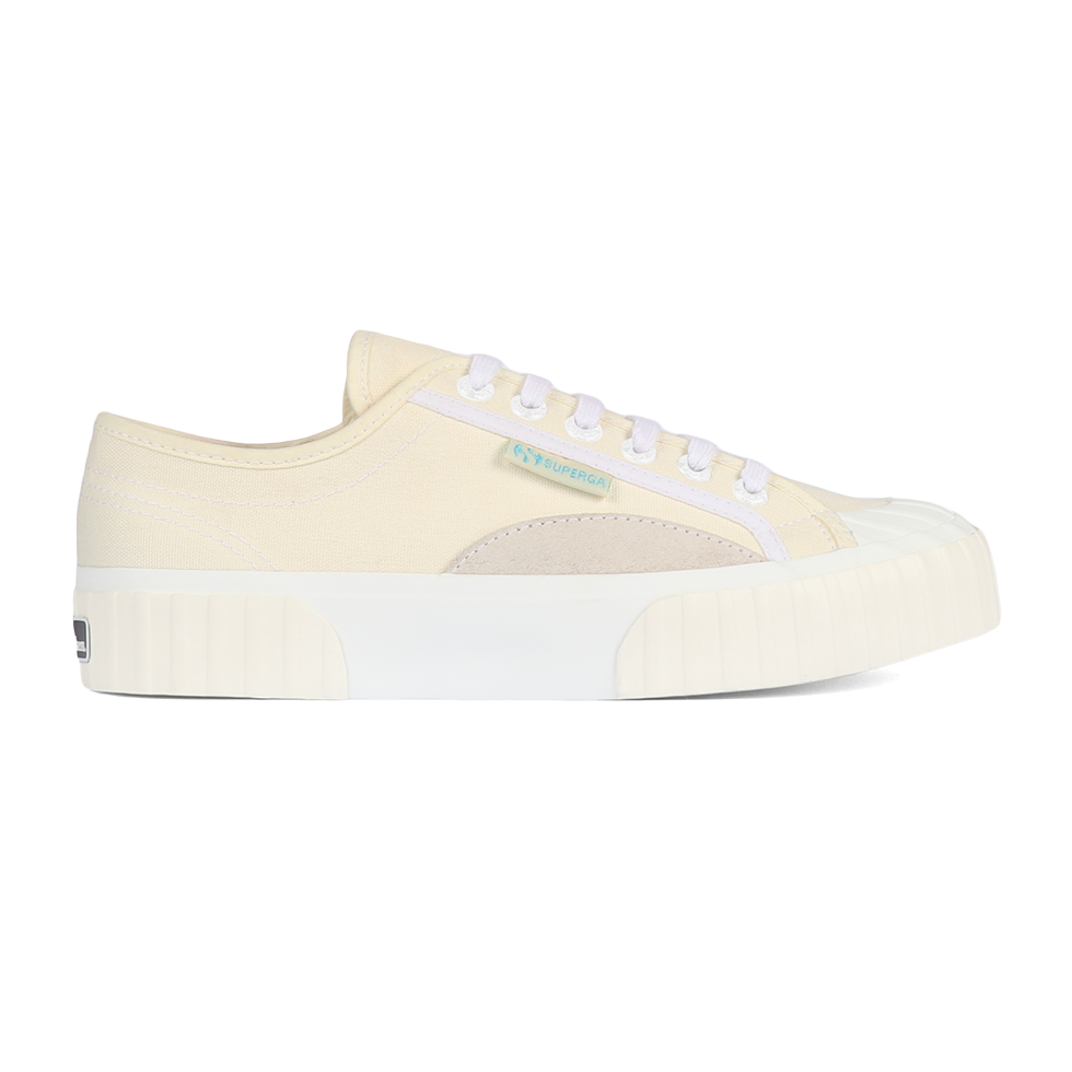 Superga X Motherchuckers 2630 Stripe Yellow Butter