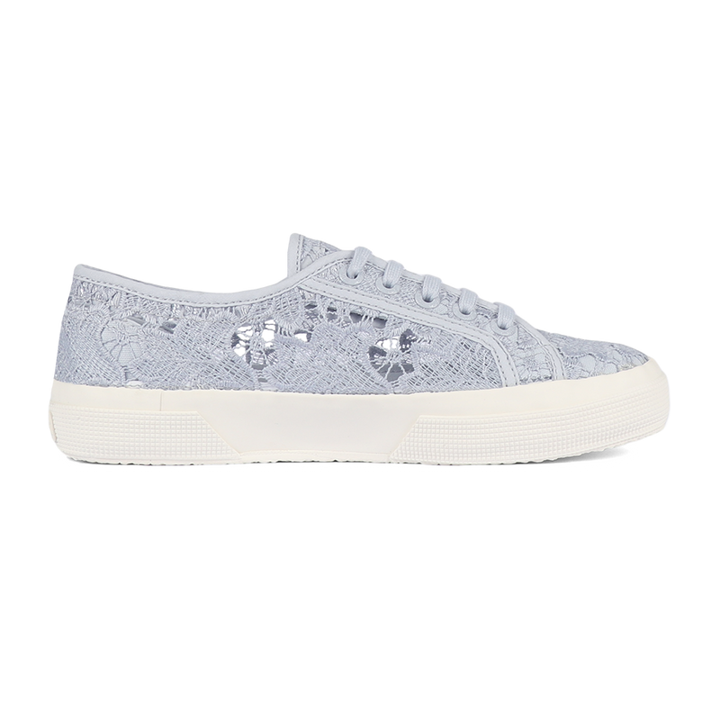 Superga 2750 Macrame Grey Lilla-Full Avorio