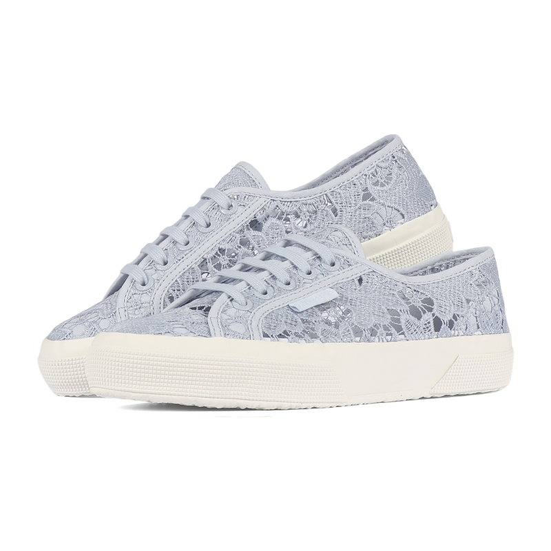 Superga 2750 Macrame Grey Lilla-Full Avorio