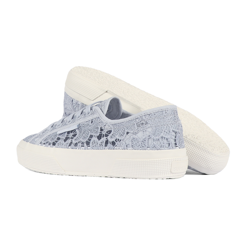 Superga 2750 Macrame Grey Lilla-Full Avorio