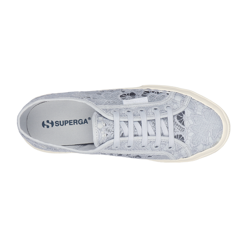 Superga 2750 Macrame Grey Lilla-Full Avorio