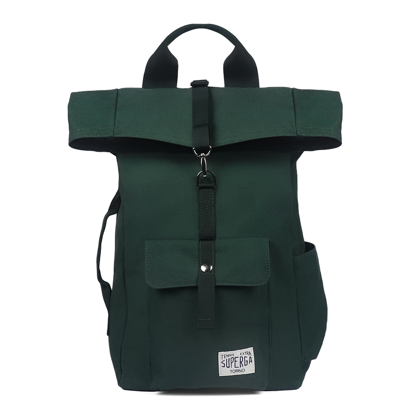 Superga Squared Backpack Green Dark Forest