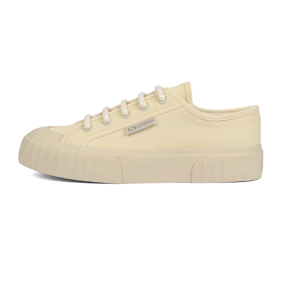 Superga x Drea Chong 2630 Stripe Light Yellow