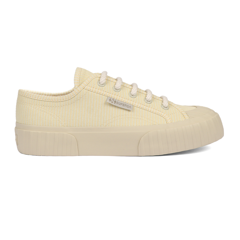 Superga x Drea Chong 2630 Stripe Light Yellow