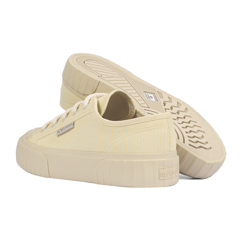 Superga x Drea Chong 2630 Stripe Light Yellow