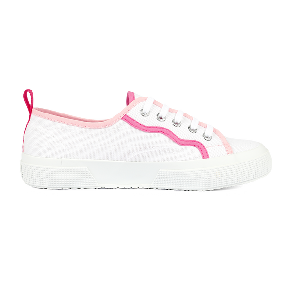 Superga 2750 Curly Bindings Shaded Pink