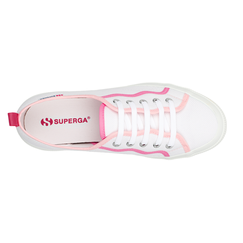 Superga 2750 Curly Bindings Shaded Pink