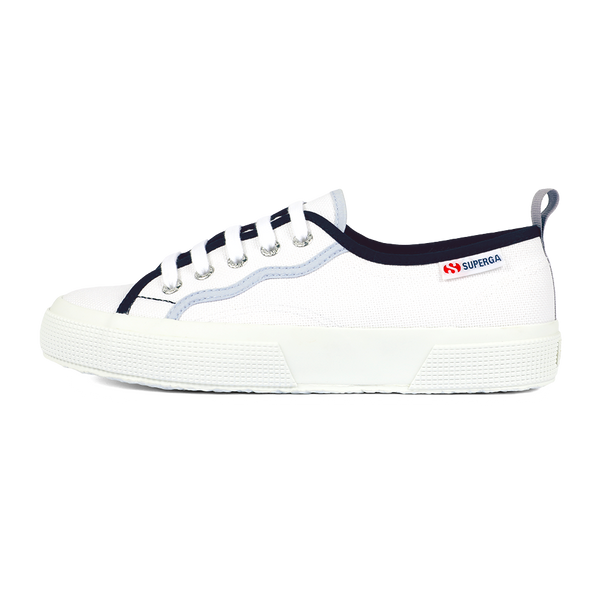 Superga 2750 Curly Bindings Shaded Blue