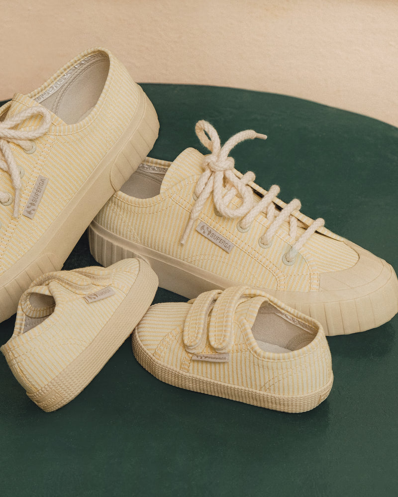 Superga x Drea Chong Junior Light Yellow