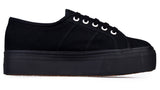 Superga 2790 Flatform Full Black