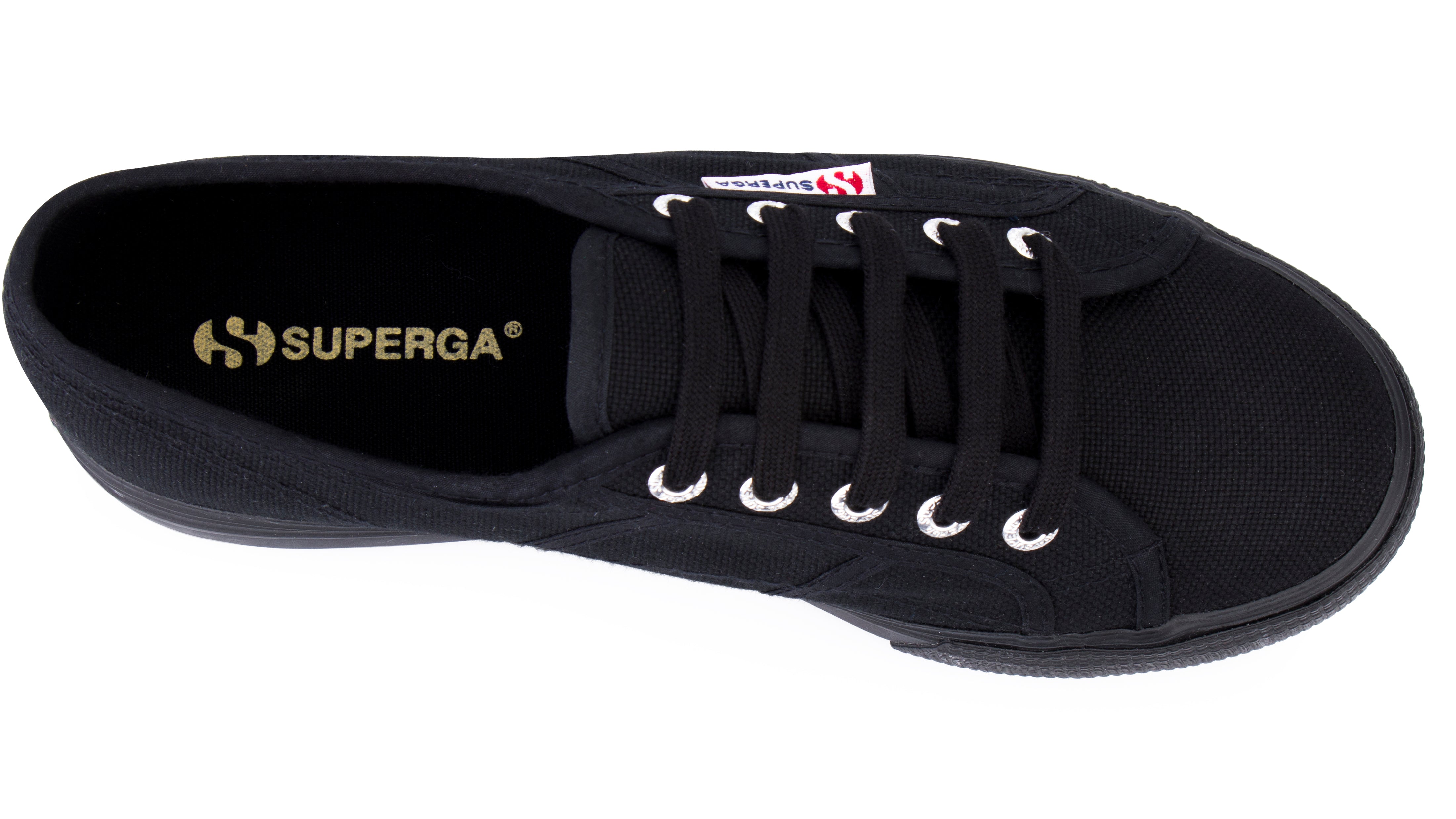 Superga 2790 Superga All Black Sneakers Superga 2790 Flatform Full