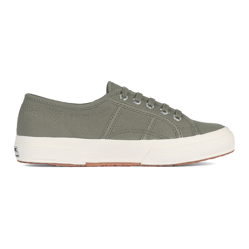 Superga Classic 2750 Green Safari Full Avorio