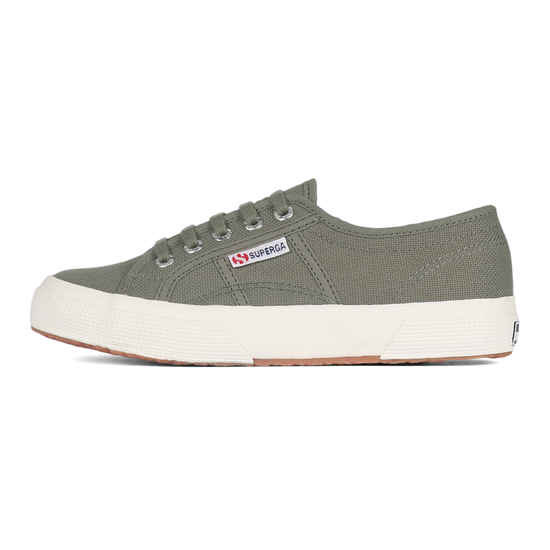 Superga Classic 2750 Green Safari Full Avorio