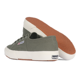 Superga Classic 2750 Green Safari Full Avorio