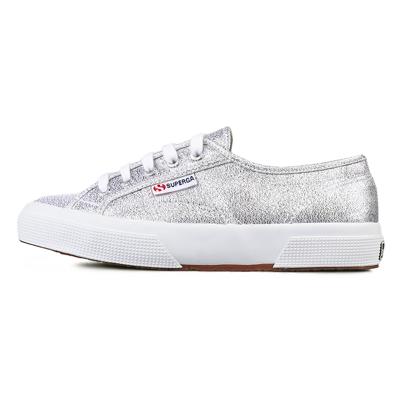 Superga 2750 shop lame silver