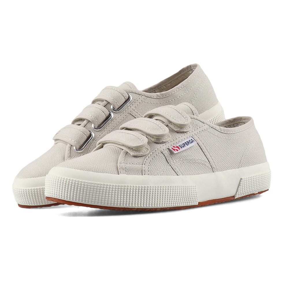 Superga Strap Grey Sand Full Avorio