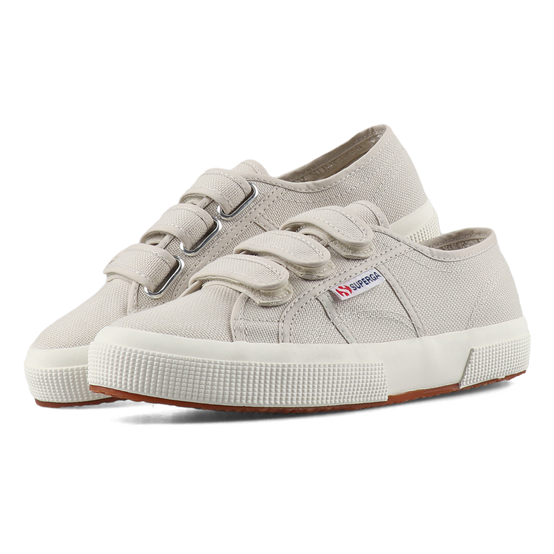 Superga Strap Grey Sand Full Avorio