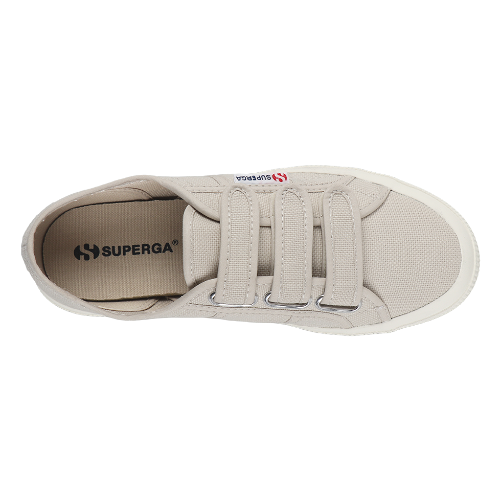 Superga Strap Grey Sand Full Avorio