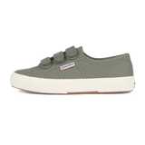 Superga Strap Green Safari Full Avorio