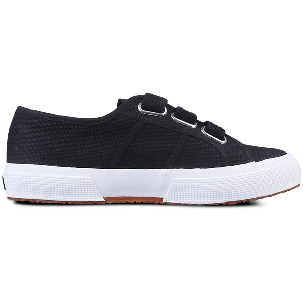 Superga Strap Black Full White