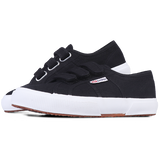 Superga Strap Black Full White