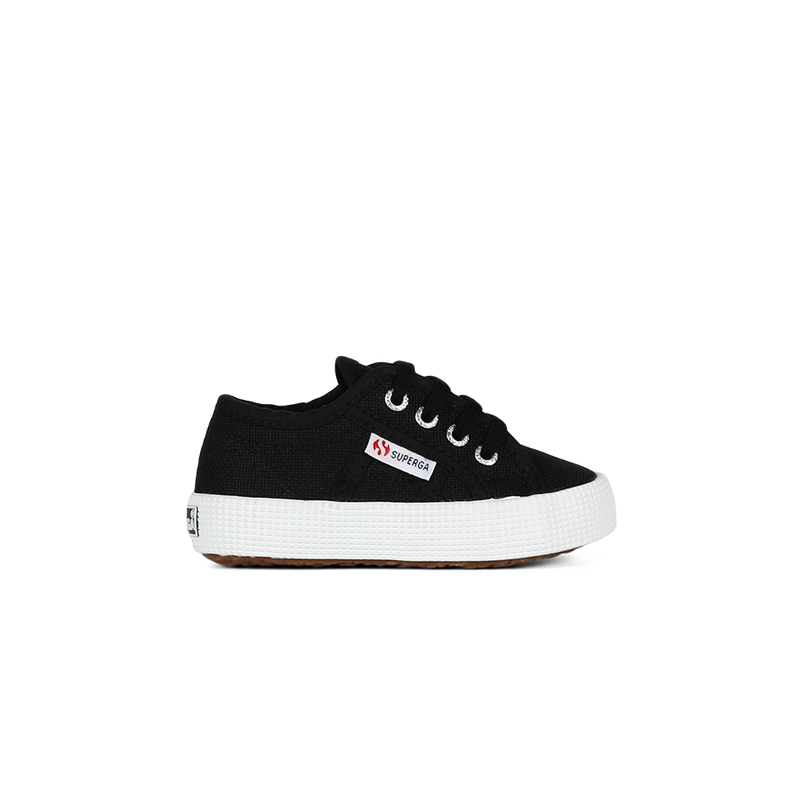 Superga Junior 2750 Black Full White