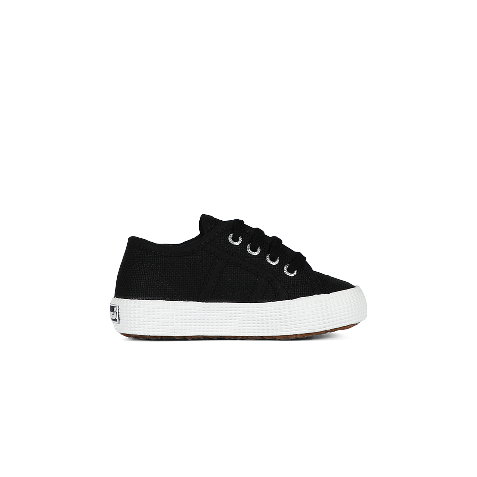 Superga Junior 2750 Black Full White
