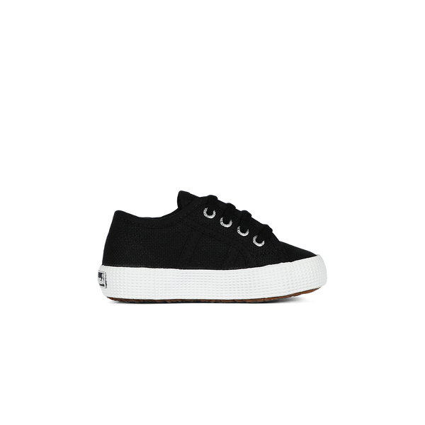 Superga Junior 2750 Black Full White