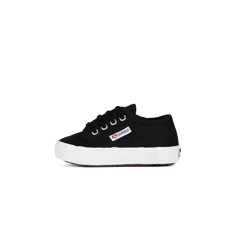 Superga Junior 2750 Black Full White