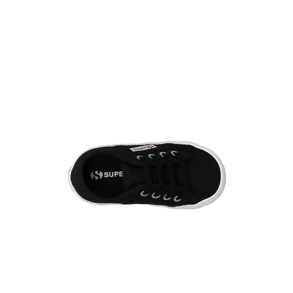 Superga Junior 2750 Black Full White