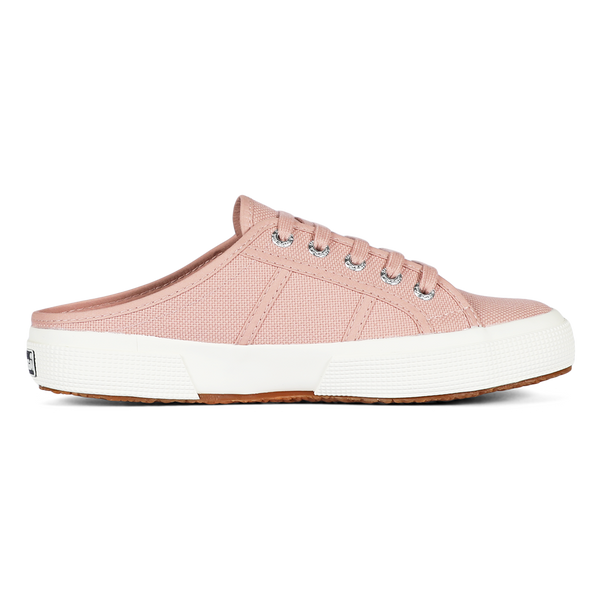 Superga 2402 Mule Pink Smoke Full Avorio