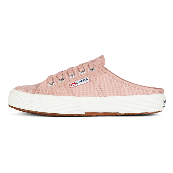 Superga 2402 Mule Pink Smoke Full Avorio