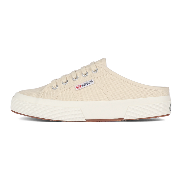 Superga 2402 Mule Beige Light Eggshell Full Avorio